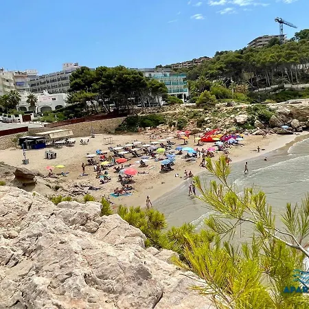 Apartbeach Font De Mar 5º Clima Piscina Y Vista Playa * 萨洛